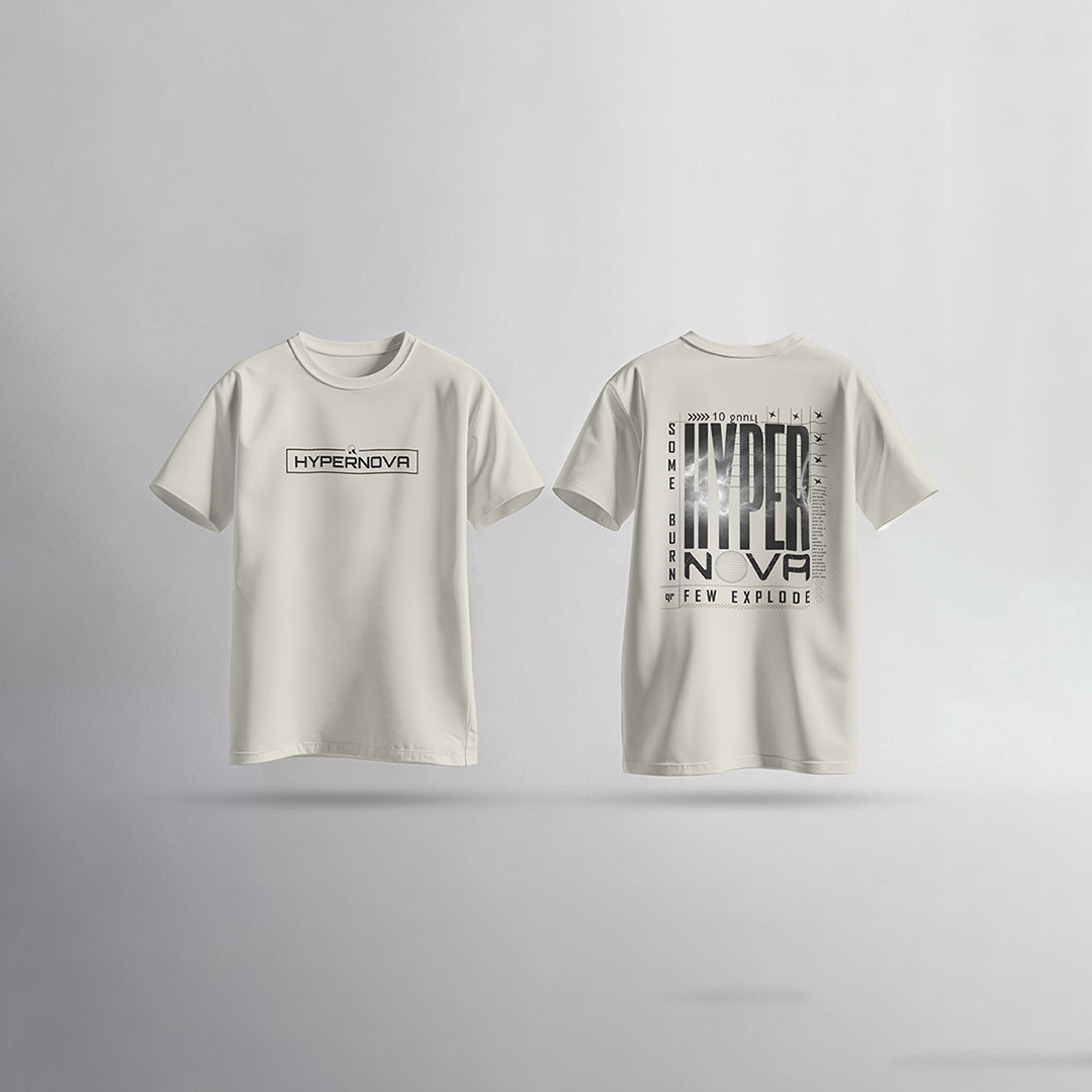 Rarions T-Shirt Classic- Hypernova Text – Light Edition | Unisex