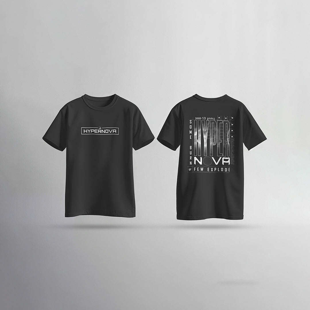 Rarions T-Shirt Classic- Hypernova Text – Dark Edition | Unisex