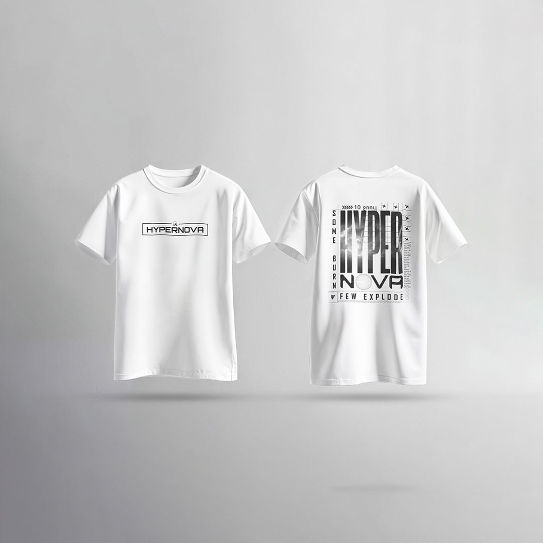 Rarions T-Shirt Classic- Hypernova Text – Light Edition | Unisex